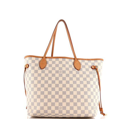 Louis Vuitton Neverfull Nm Tote Damier Mm