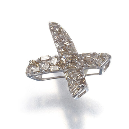 Diamond 0.30Ct Pendant 18K 750 White Gold