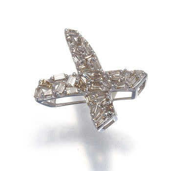 Diamond 0.30Ct Pendant 18K 750 White Gold