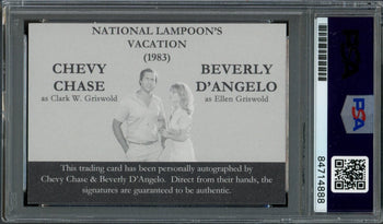 Chevy Chase/Beverly D'Angelo Dual-Signed Trading