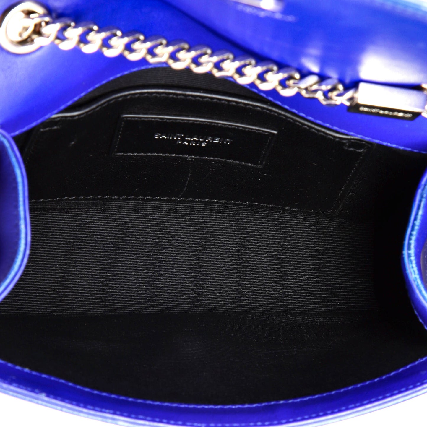 Saint Laurent Classic Monogram Crossbody Bag Grainy Leather Small