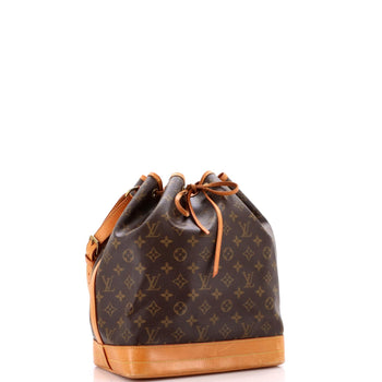 Louis Vuitton Noe Handbag Monogram Canvas Large