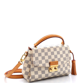 Louis Vuitton Croisette Handbag Damier