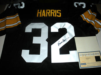 Franco Harris Pittsburgh Read Steiner/Coa Signed