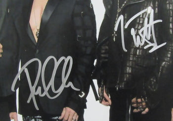 Joe Elliott/Phil Collen Dual-Signed/Auto 11X17