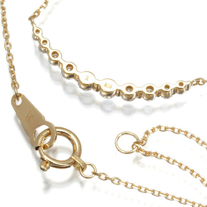 Vendome Necklace Lueur Diamond 0.30Ct 18K 750 Yellow Gold