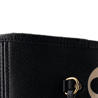 Louis Vuitton Neverfull Nm Tote Bicolor Monogram Empreinte Giant Mm