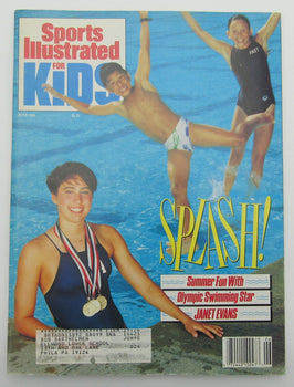 1989 Sports Illustrated For Kids  W/ Andre Agassi