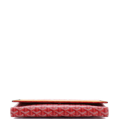 Goyard Monte Carlo Clutch Coated Canvas Mm