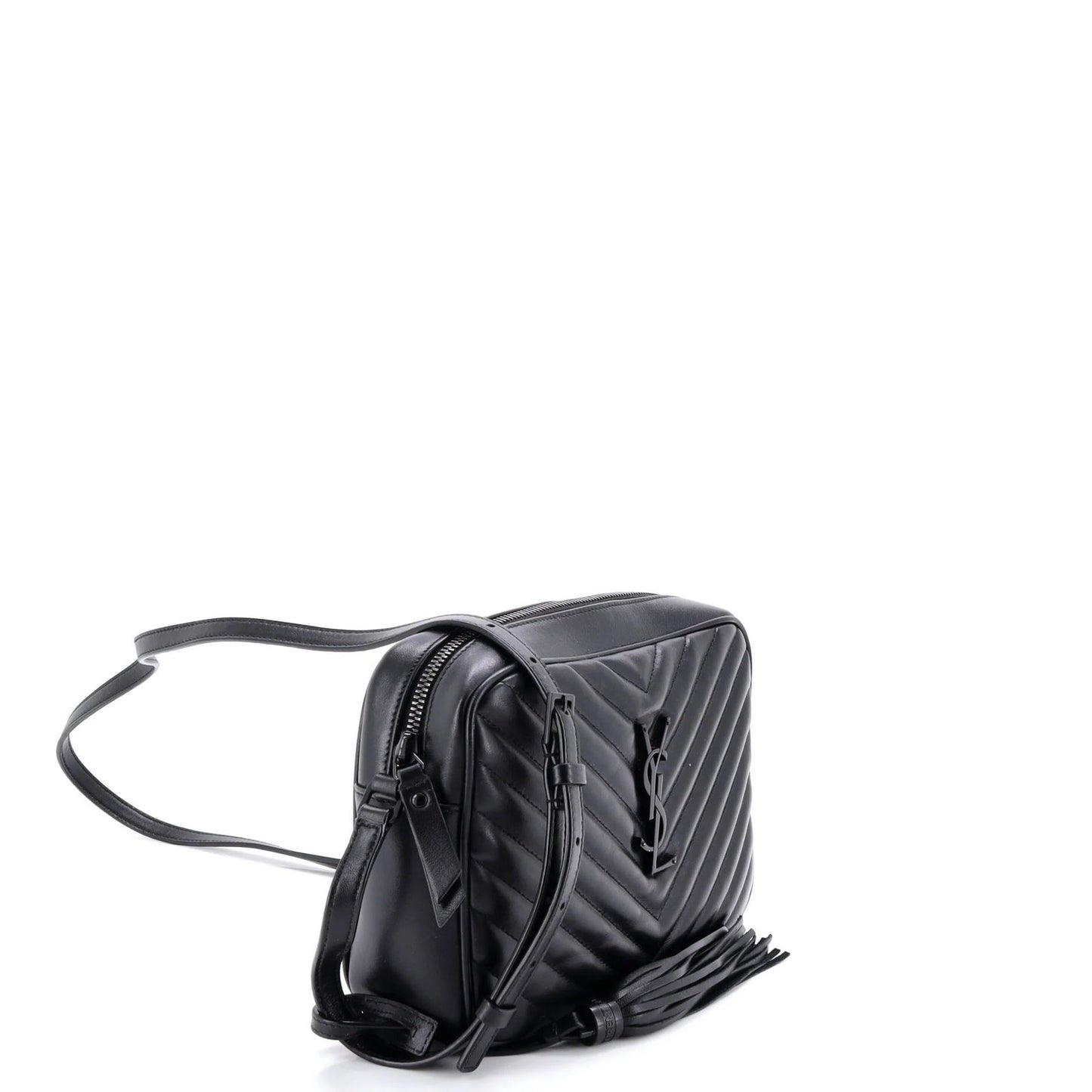 Saint Laurent Lou Camera Bag Matelasse Chevron Leather Small