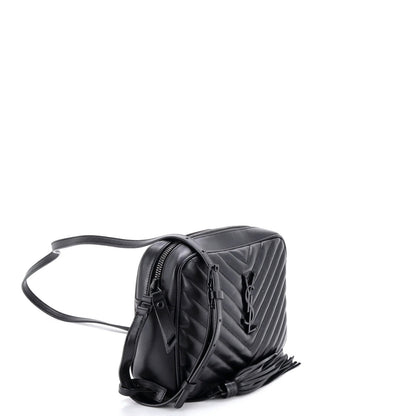 Saint Laurent Lou Camera Bag Matelasse Chevron Leather Small