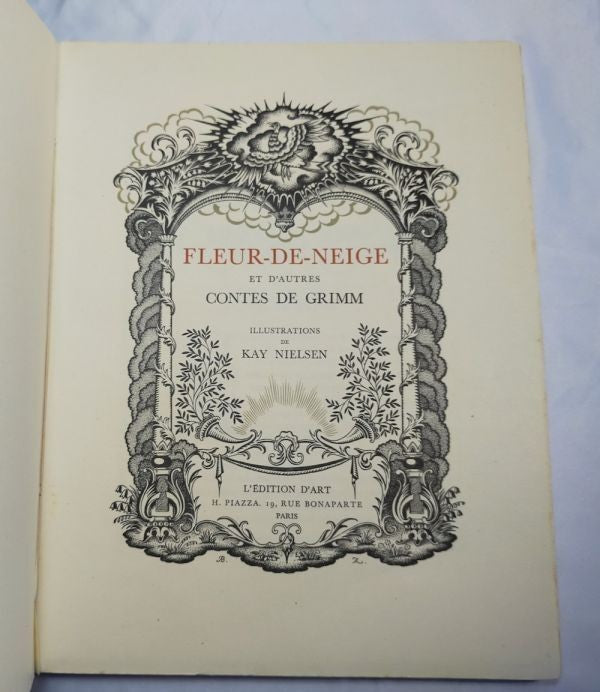 Kay Nielsen Fleur-De-Neige Grimm Tales 1929 First Edition Piazza 12 Plates