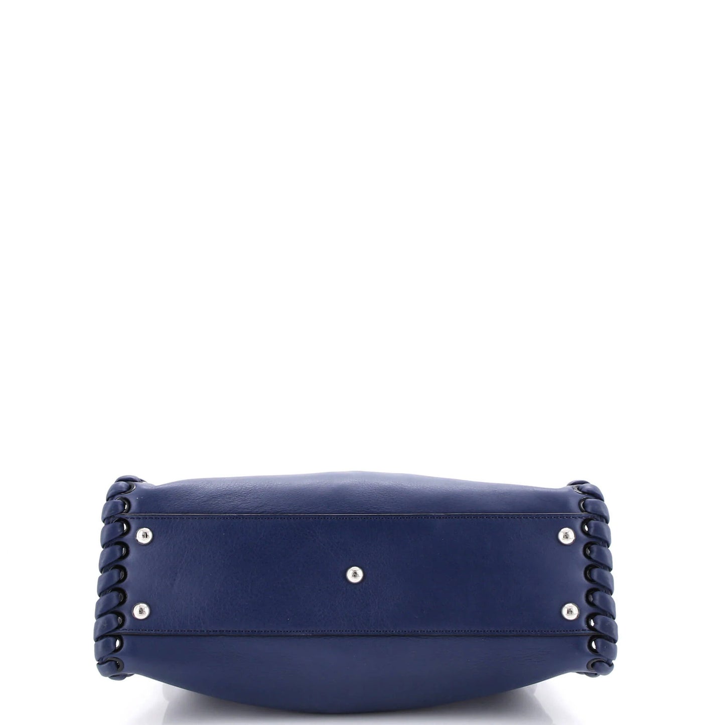 Fendi Peekaboo Bag Whipstitch Leather Regular