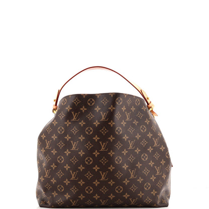 Louis Vuitton Graceful Handbag Monogram Canvas Mm