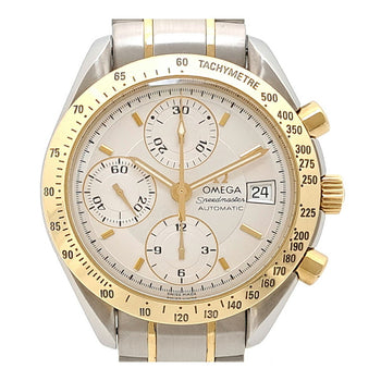 Omega Speedmaster Chronograph Date 3313.30 Silver Men'S Used Watch #61016