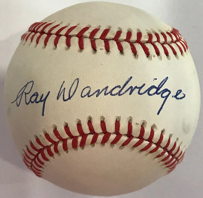 Ray Dandridge Autographed Official National League Baseball (Jsa)