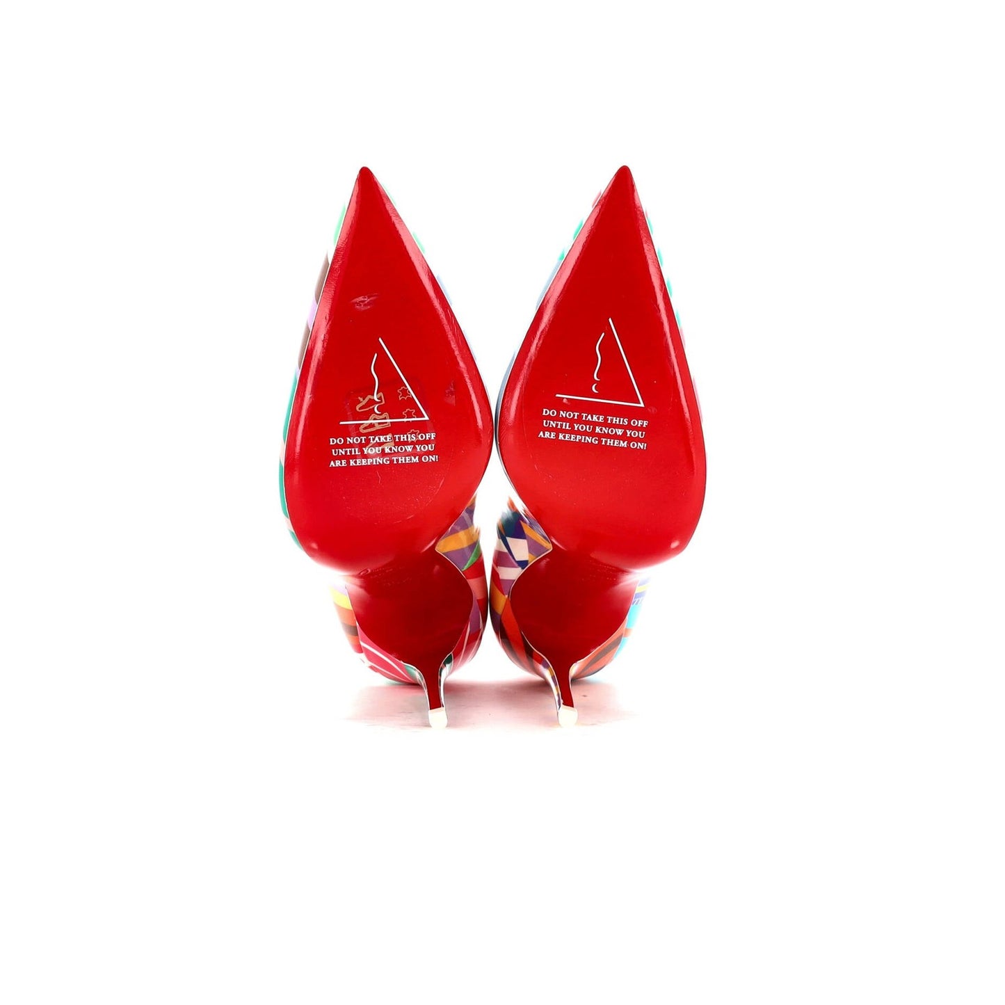 Christian Louboutin Women'S So Kate Pumps Printed Patent 120