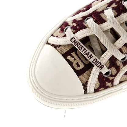 Christian Dior Women'S Walk'N'Dior Sneakers Oblique Canvas