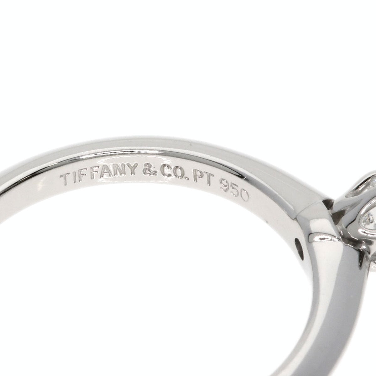 Tiffany&Co.   Ring Solitaire Diamond Knife Edge