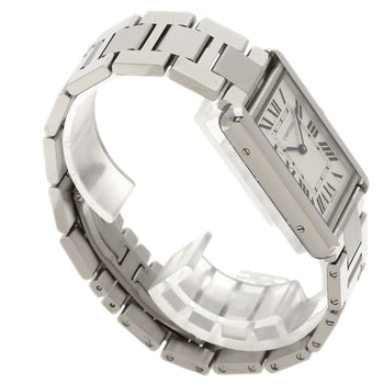 Steel CARTIER Tank solo LM Watches W5200014 Stainless Steel/ Stainless