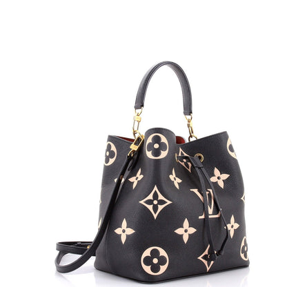 Louis Vuitton Neonoe Handbag Bicolor Monogram Empreinte Giant Mm