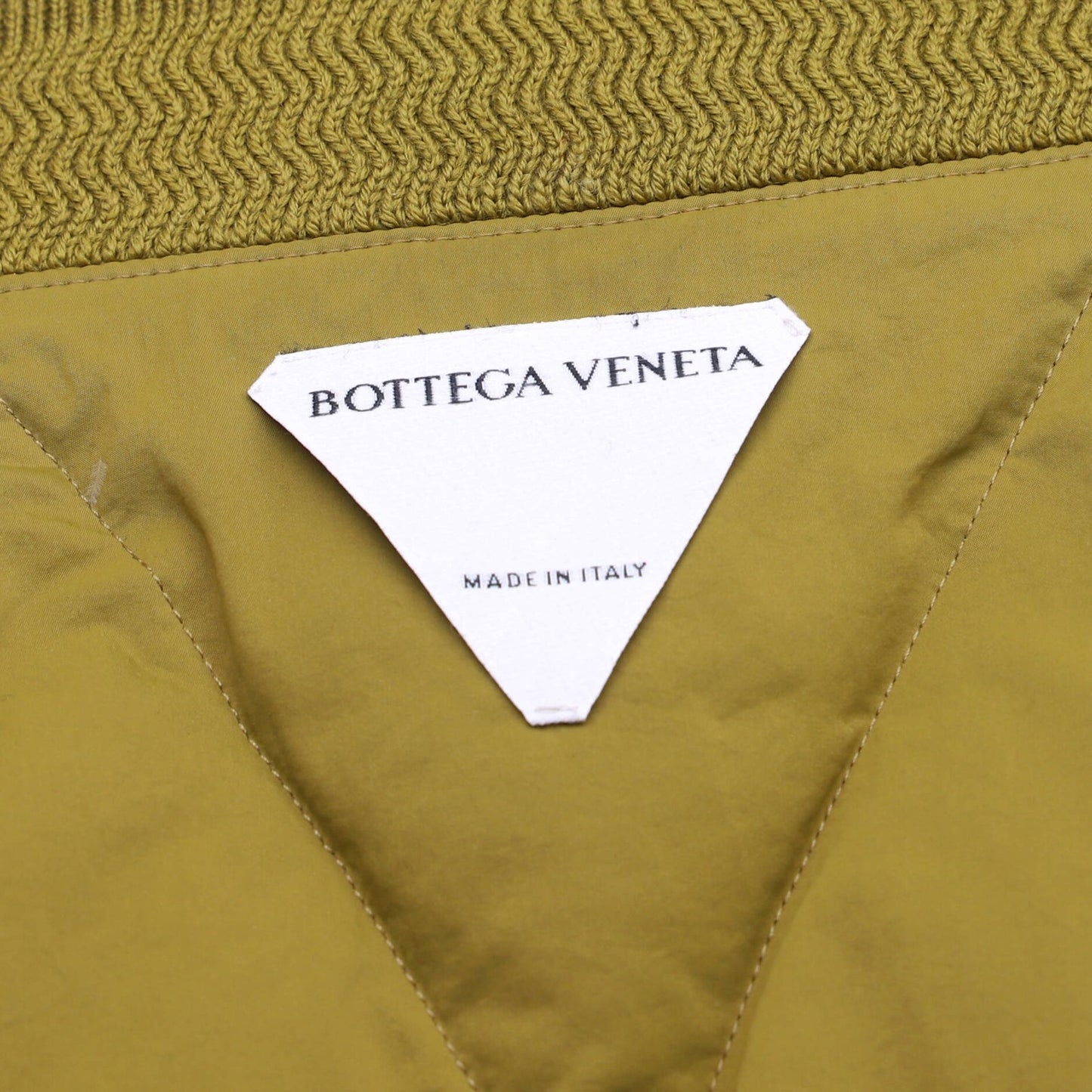 Bottega Veneta Men'S Padded Short Bomber Jacket Nylon