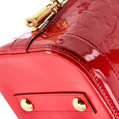 Louis Vuitton Alma Handbag Monogram Vernis Pm