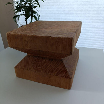 Flower stand planter stand African stool Senufo teak One-of-a-kind Rare Object