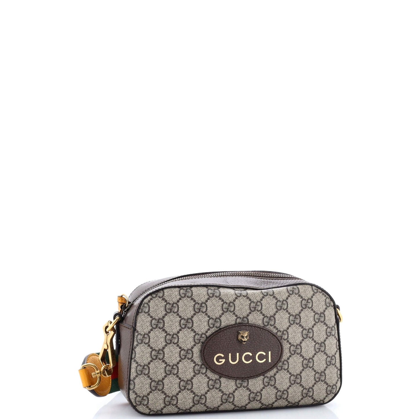 Gucci Neo Vintage Camera Messenger Bag Gg Coated Canvas