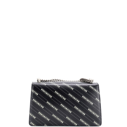 Gucci X Balenciaga The Hacker Project Dionysus Bag Logo Printed Leather Small