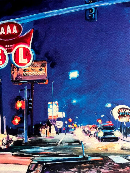 Bob Dylan Lithograph Coa Signed Op Numbered In Pencil Art