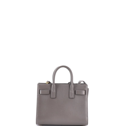 Saint Laurent Sac De Jour Bag Leather Nano