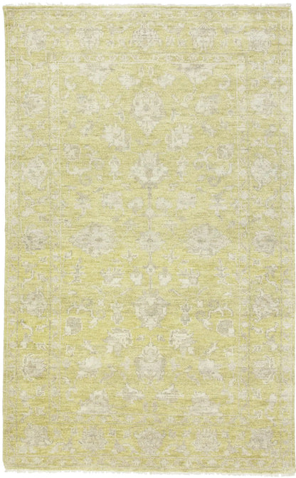 5X8 Ft Transitional Oriental Rug Floral Design
