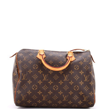 Louis Vuitton Speedy Handbag Monogram Canvas 30