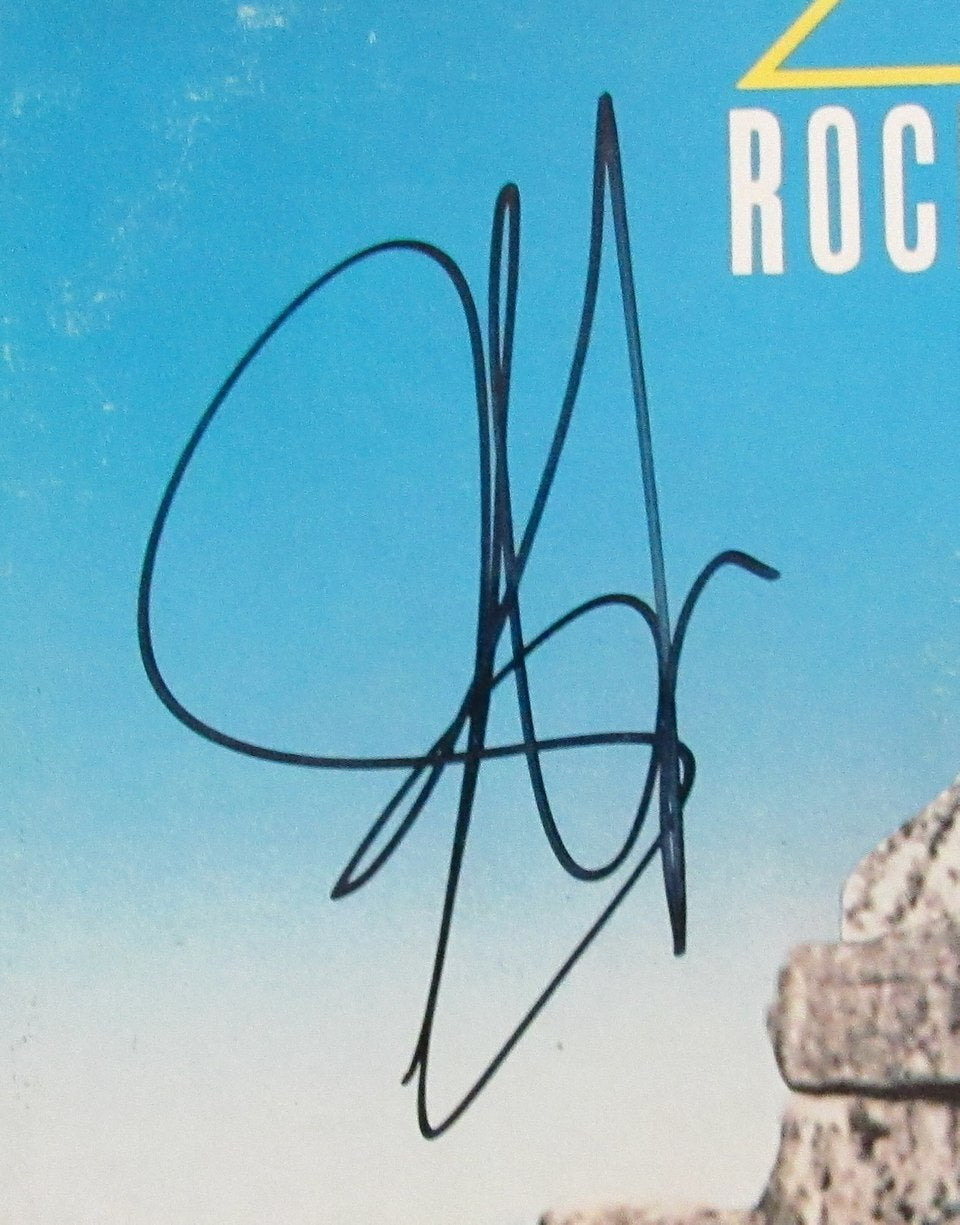 Steven Tyler Signed/Auto Aerosmith "Rock In A Hard Place" Album Psa/Dna 193945