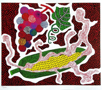 Yayoi Kusama Lithograph Mori Art Museum Coa Numbered Limited Edition