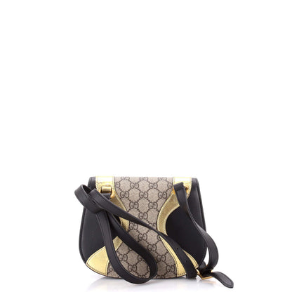 Gucci Osiride Shoulder Bag Gg Coated Canvas And Leather Small