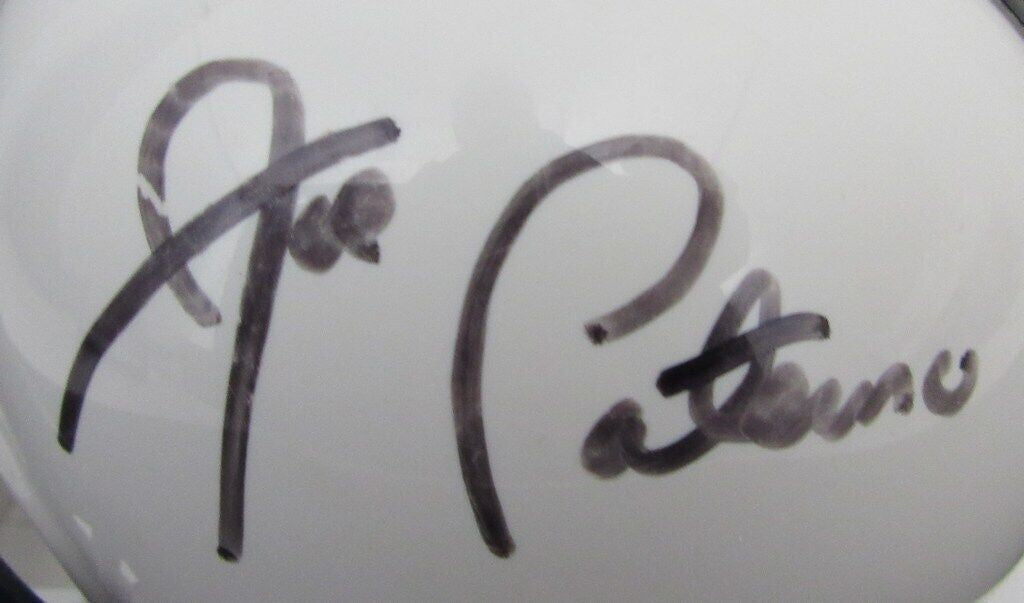 Joe Paterno Autographed Mini Football Helmet Penn