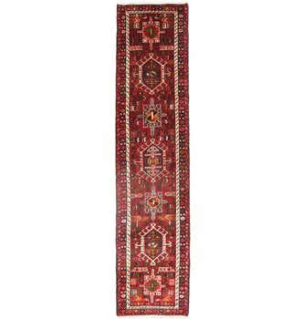 4'6X10 Ft Handmade Tribal Runner Rug Reindeer
