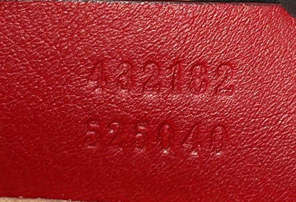 Gucci Padlock Shoulder Bag Embellished Leather Small