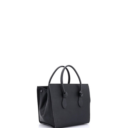 Celine Tie Knot Tote Grainy Leather Small