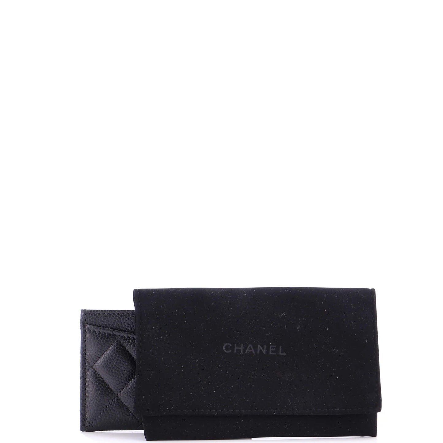Chanel Classic Card Holder Quilted Caviar