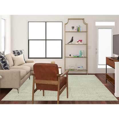 8'3"X10' Coventry Gray Cord Collection Wool Hand Woven Oriental Rug