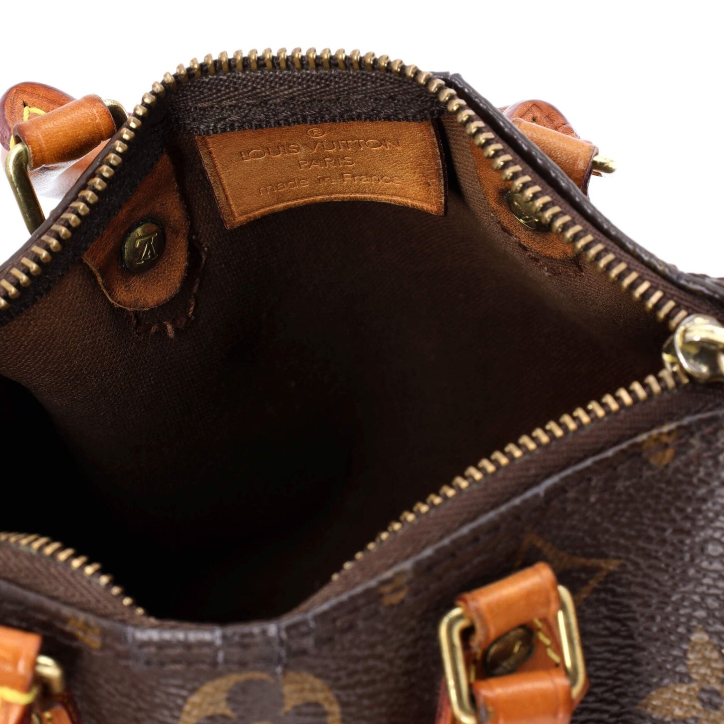 Louis Vuitton Speedy Bandouliere Bag Monogram Canvas Nano