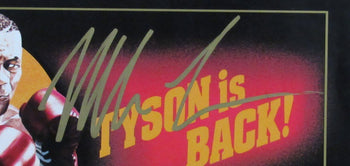Mike Tyson/Buster Douglas Signed Tokyo, Japan On Site  Program Jsa 167654
