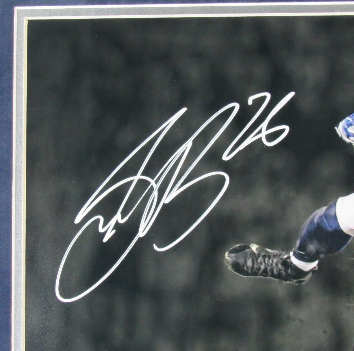 203366 Saquon Barkley Penn State Signed/ Autographed 16x20 Photo Framed PSA/ DNA