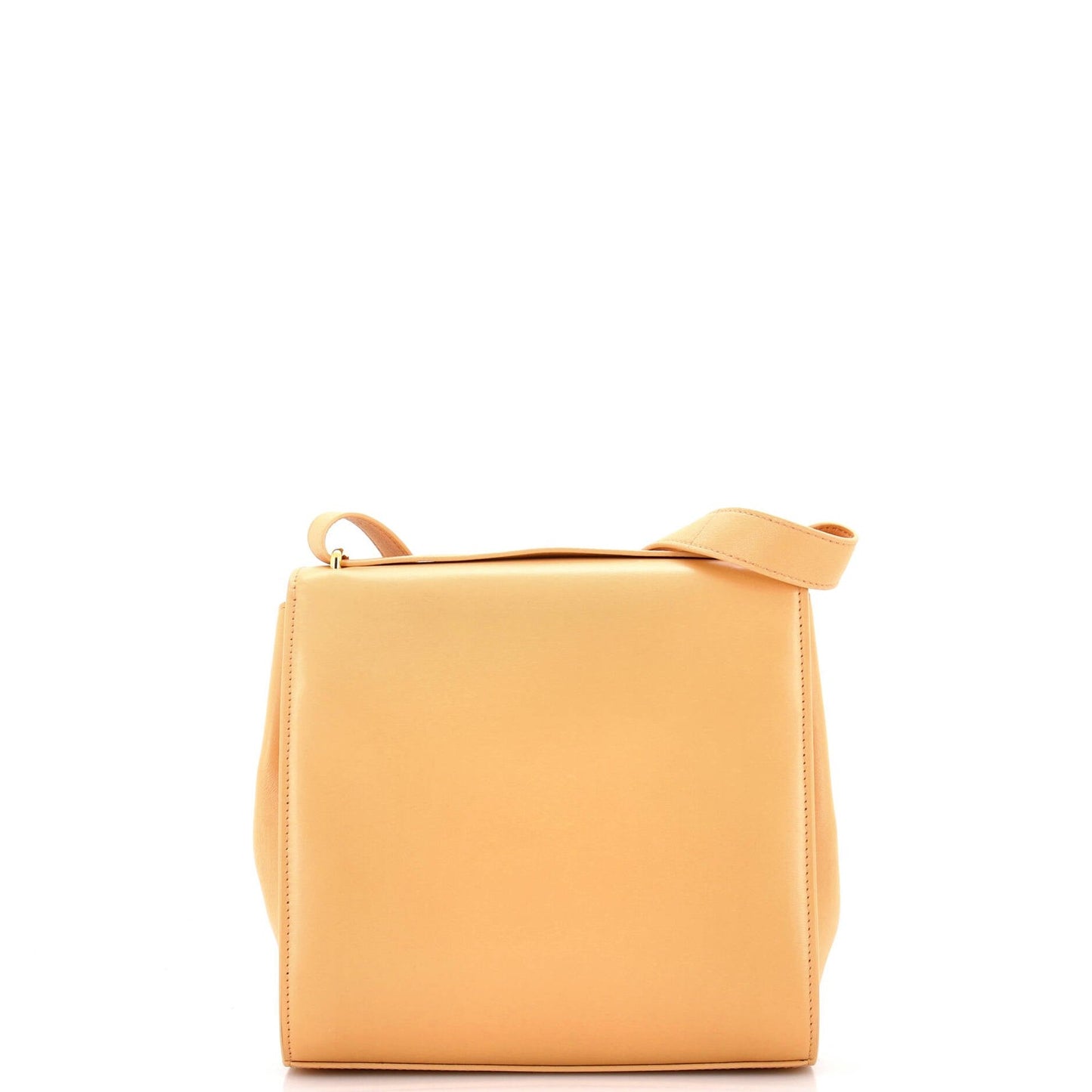 Bottega Veneta Clip Flap Bag Leather