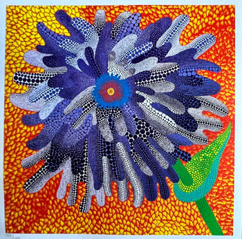 Yayoi Kusama Lithograph Coa