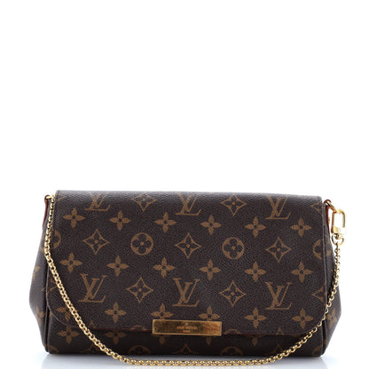 Louis Vuitton Favorite Handbag Monogram Canvas Mm