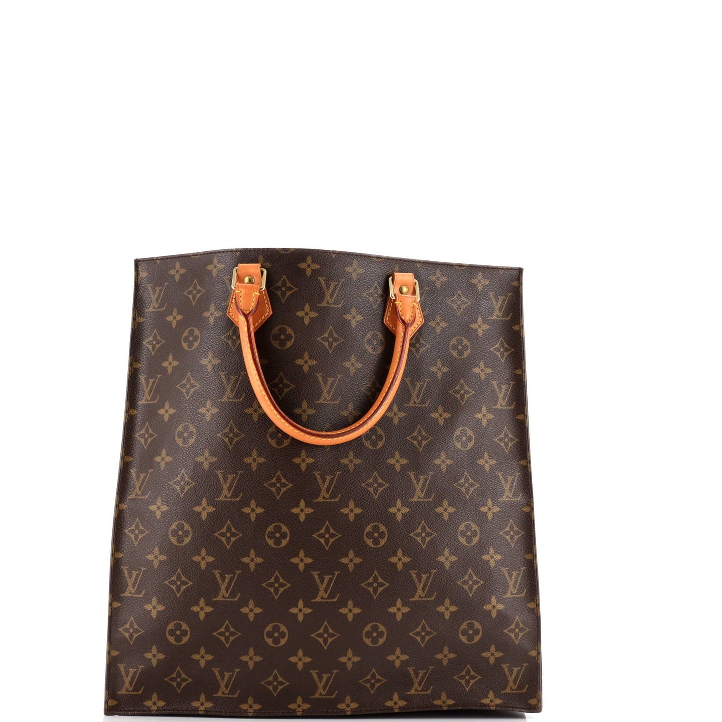 Louis Vuitton Vintage Sac Plat Bag Monogram Canvas